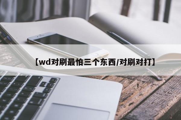 【wd对刷最怕三个东西/对刷对打】